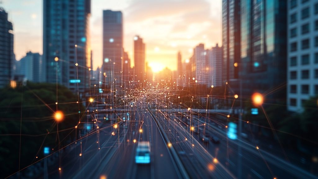 Big Data géospatiale : Collecte massive de données provenant de capteurs intelligents.