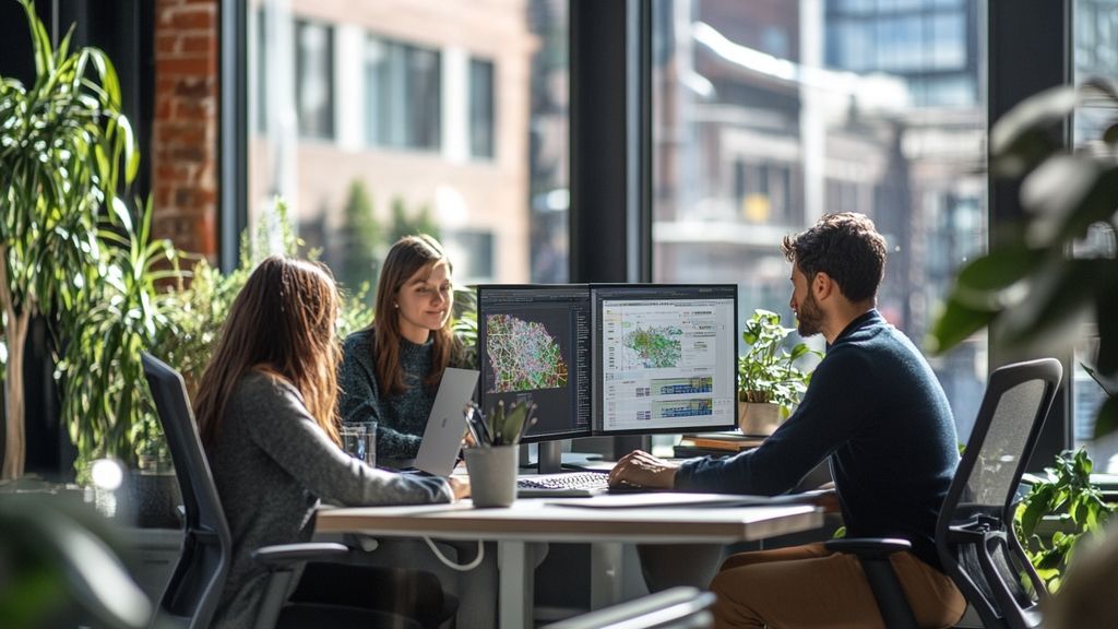 Comment intégrer un bureau d'études spécialisé après une formation en géomatique