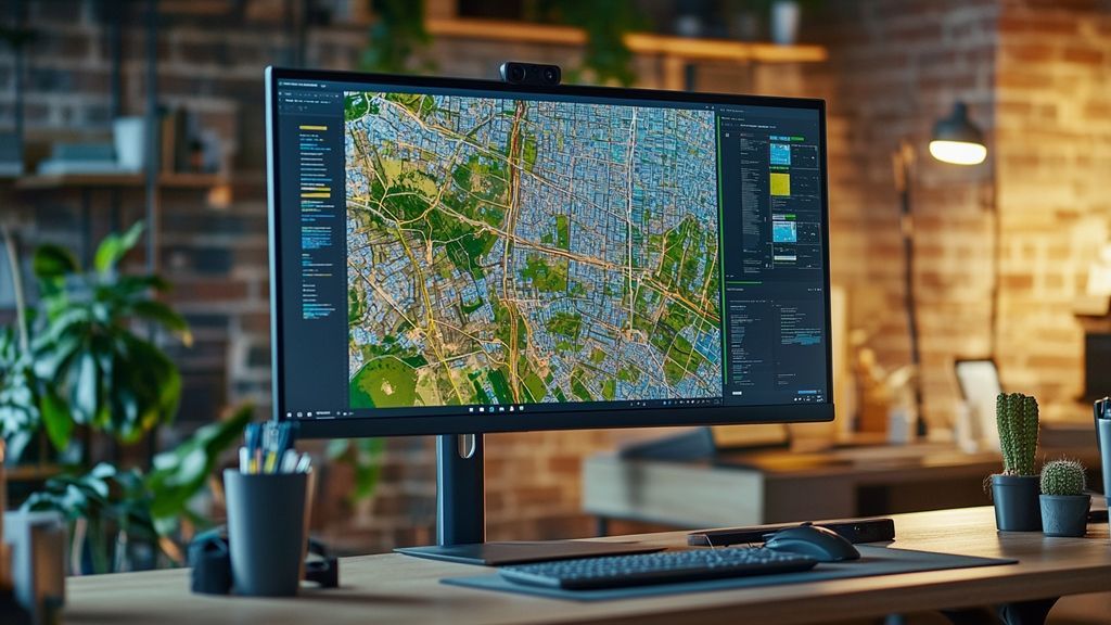 Logiciels SIG : Plateformes comme QGIS, ArcGIS, MapInfo pour l'analyse de données géospatiales.